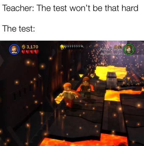 damn this test hard|The test won't be that hard : r/funny .